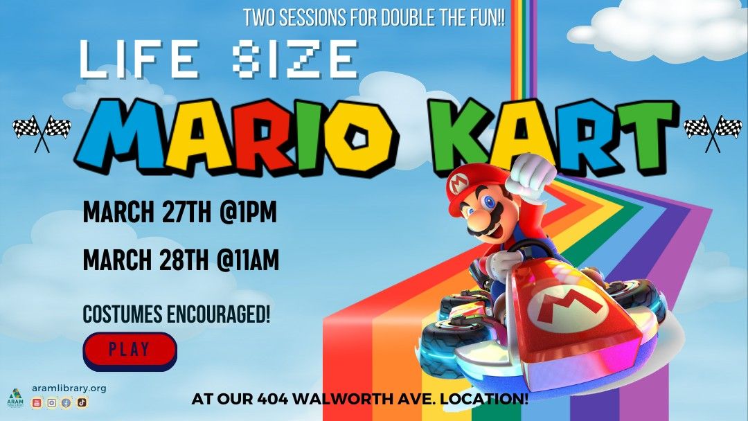 Life Size Mario Kart