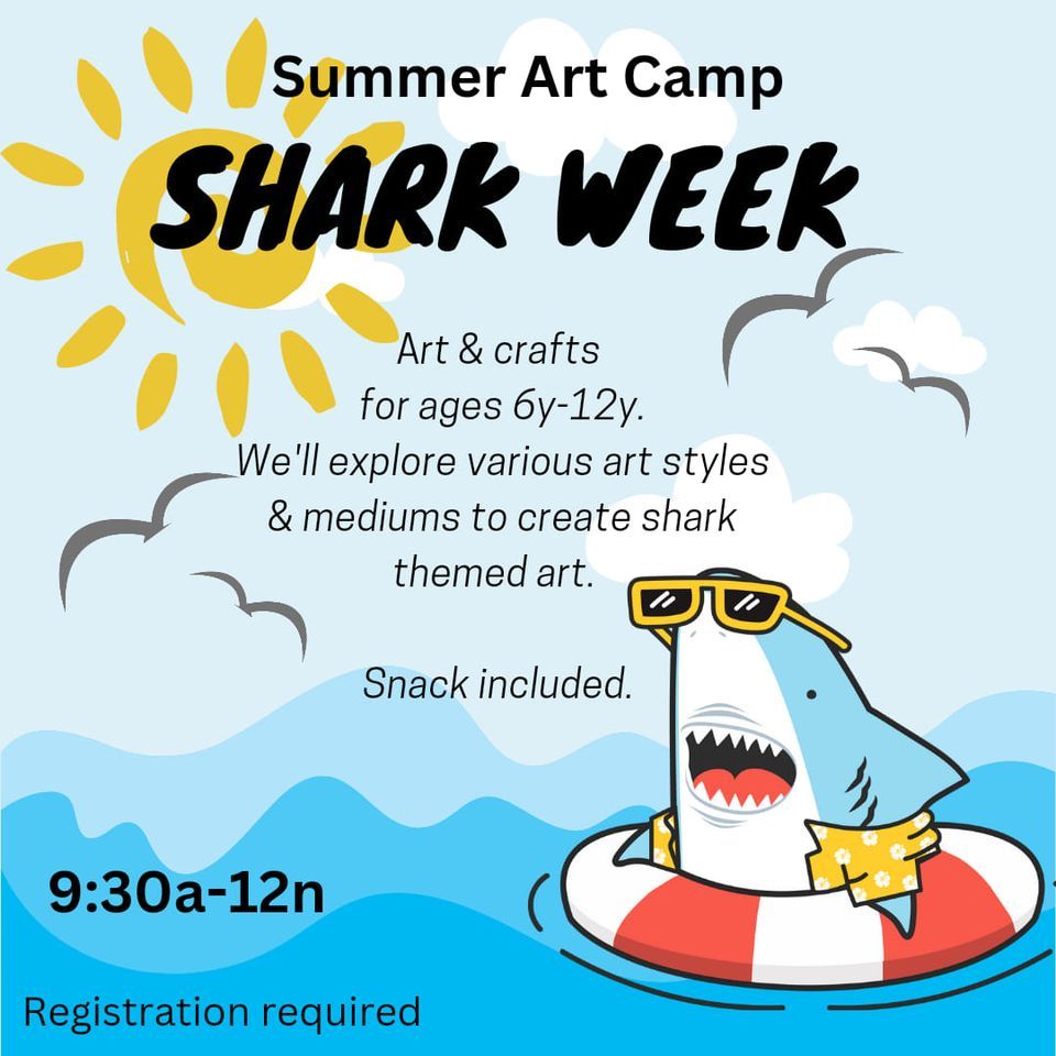 Summer Art Camp-Shark Week