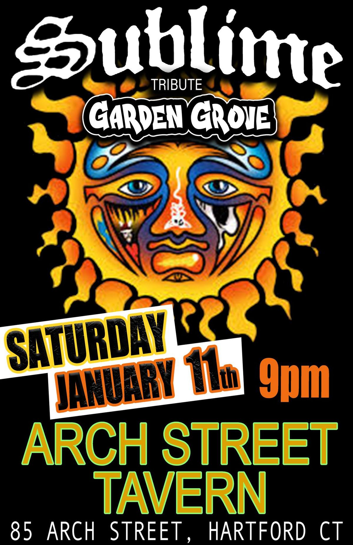 SUBLIME TRIBUTE - GARDEN GROVE @ ARCH STREET TAVERN