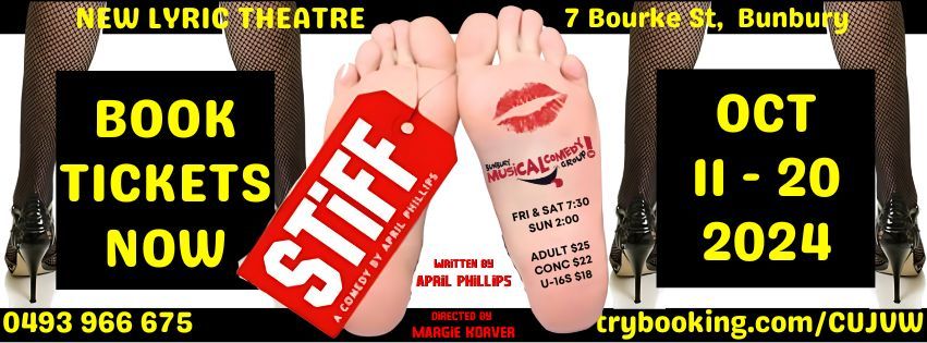 STIFF - a comedy by April Phillips