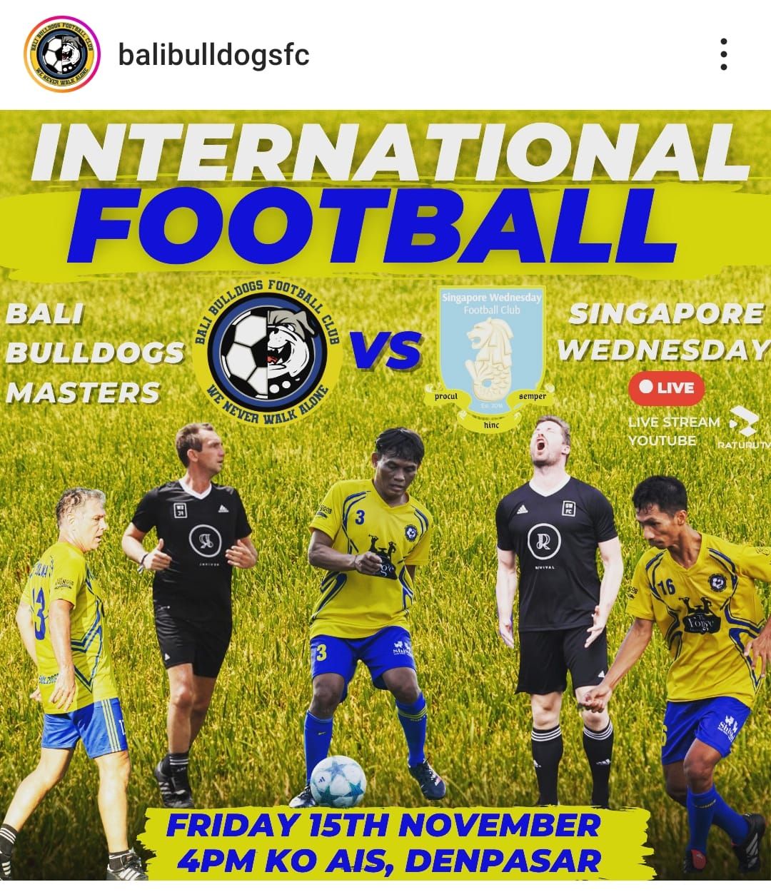 International Football Match