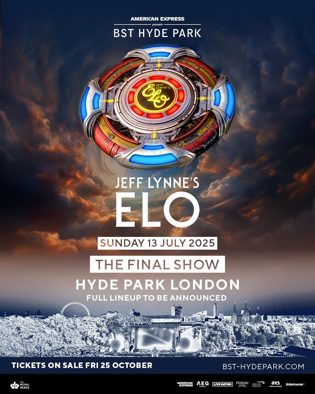 British Summer Time with Jeff Lynnes ELO at Hyde Park