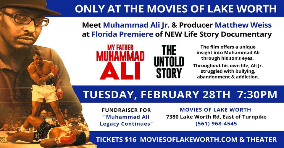 Meet Muhammad Ali Jr at Documentary Premiere, Movies Of Lake Worth, 28
