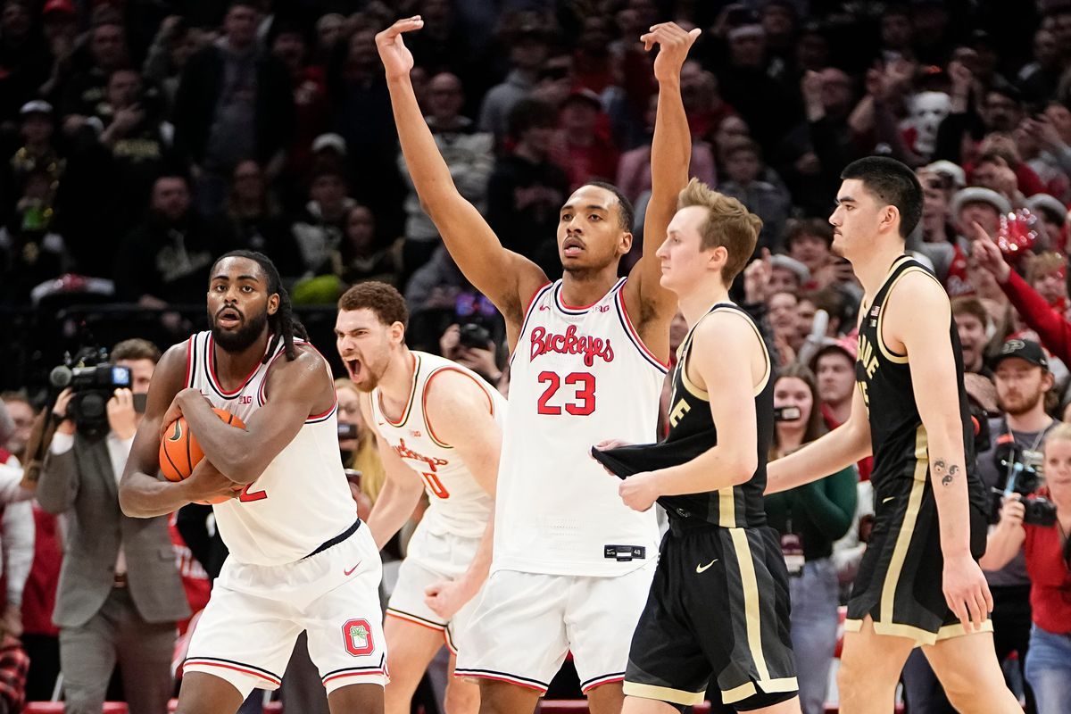 Ohio State Buckeyes at Purdue Boilermakers Mens Basketball at Mackey Arena