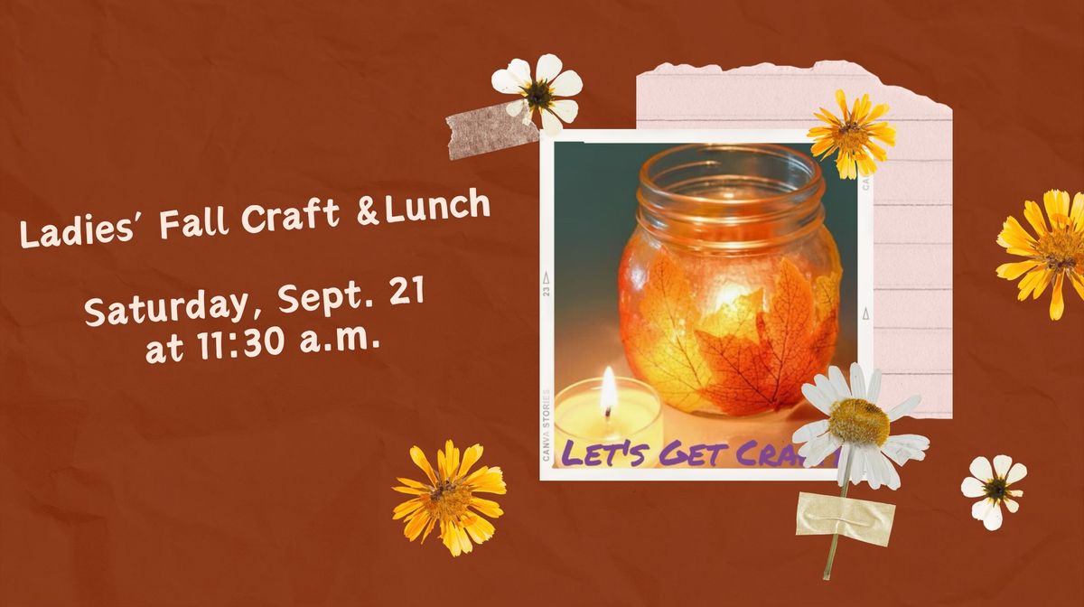 Ladies' Fall Craft and Lunch