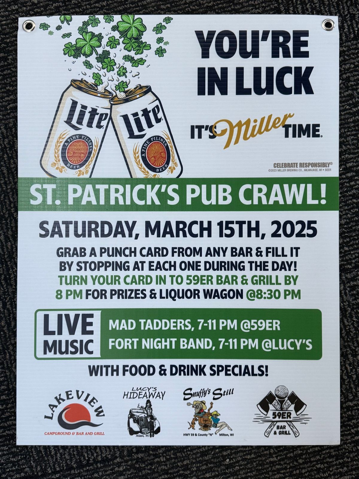 little rock st patricks day pub crawl