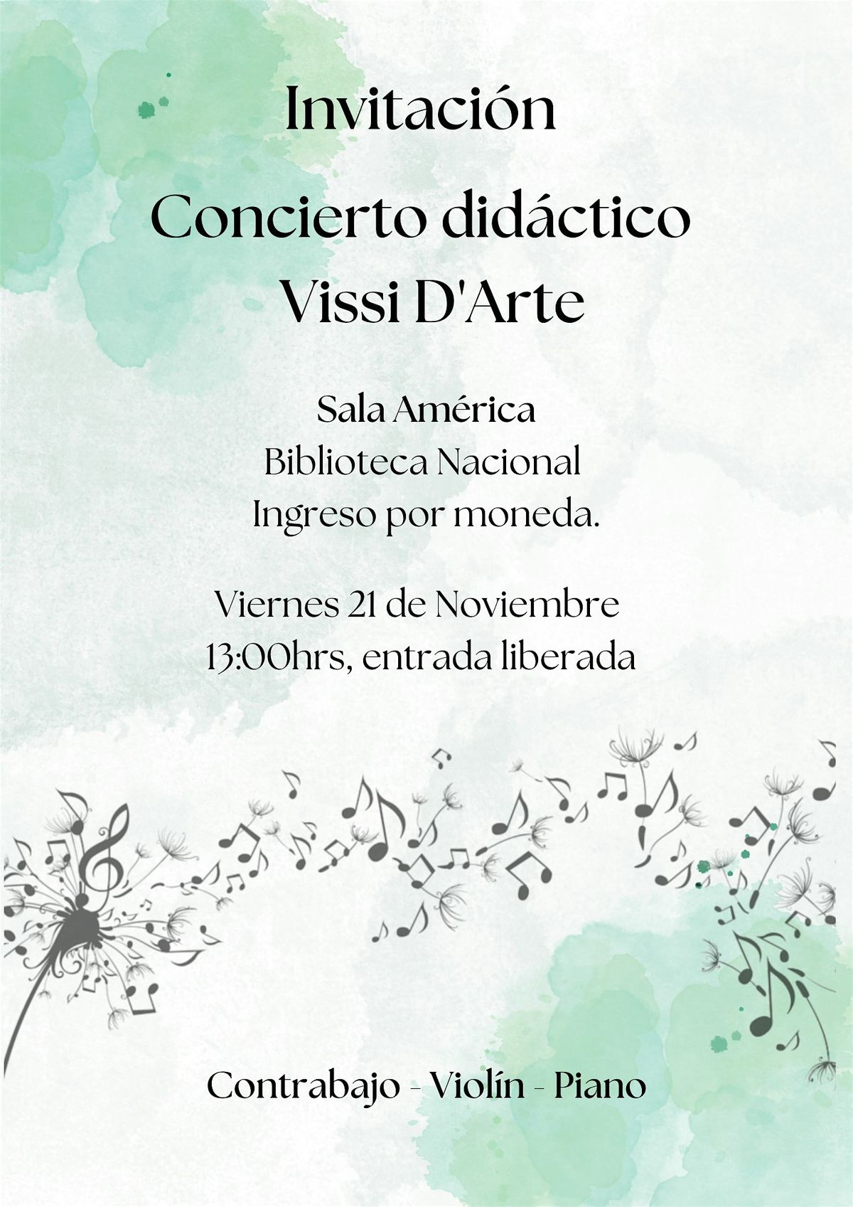 Concierto Vissi D'arte