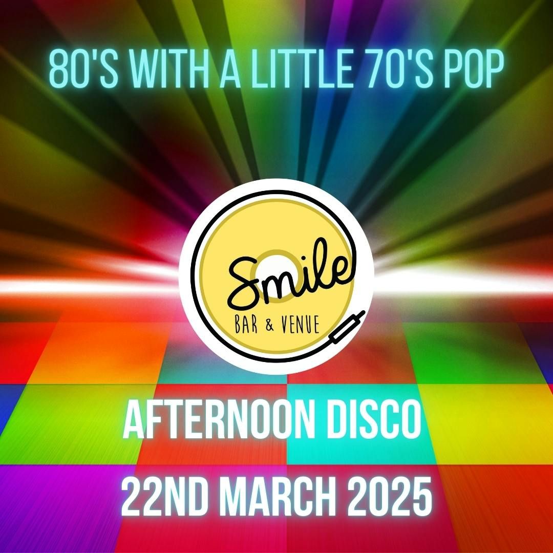 70's &amp; 80S ALL OUT AFTERNOON DISCO