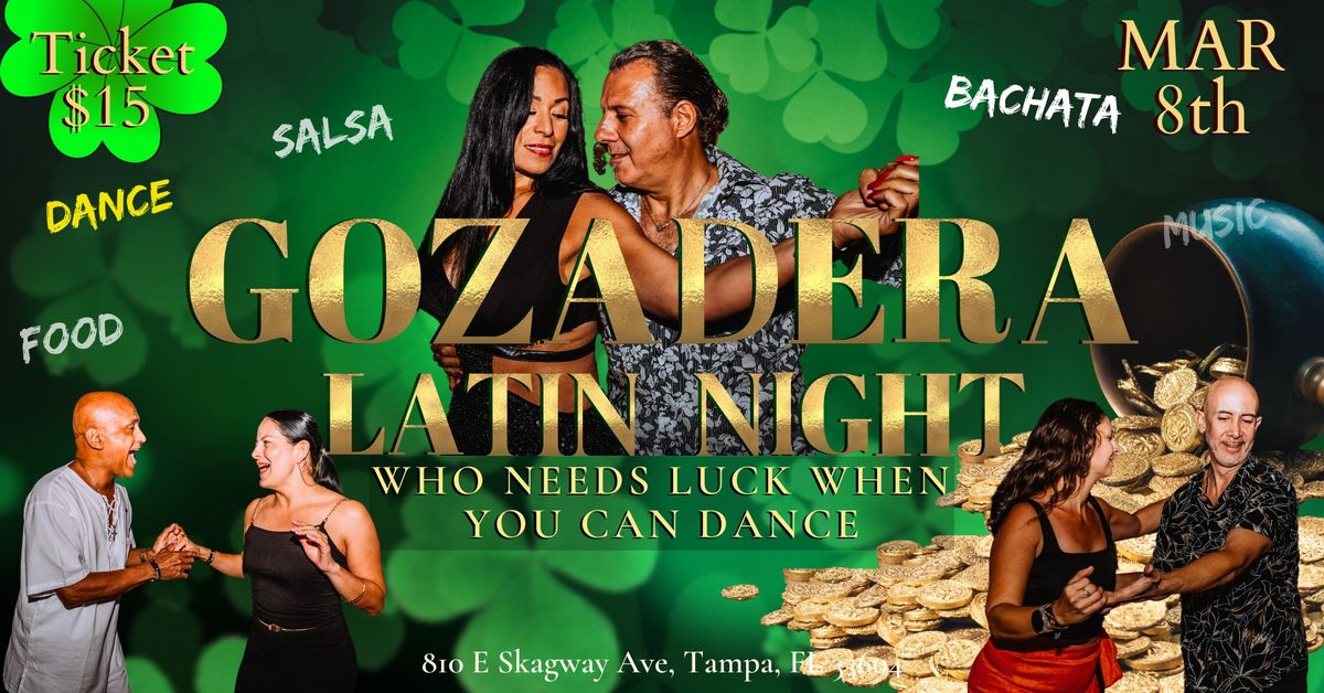 \ud83c\udf40 Gozadera: St. Patrick's Latin Dance Social \ud83c\udf40