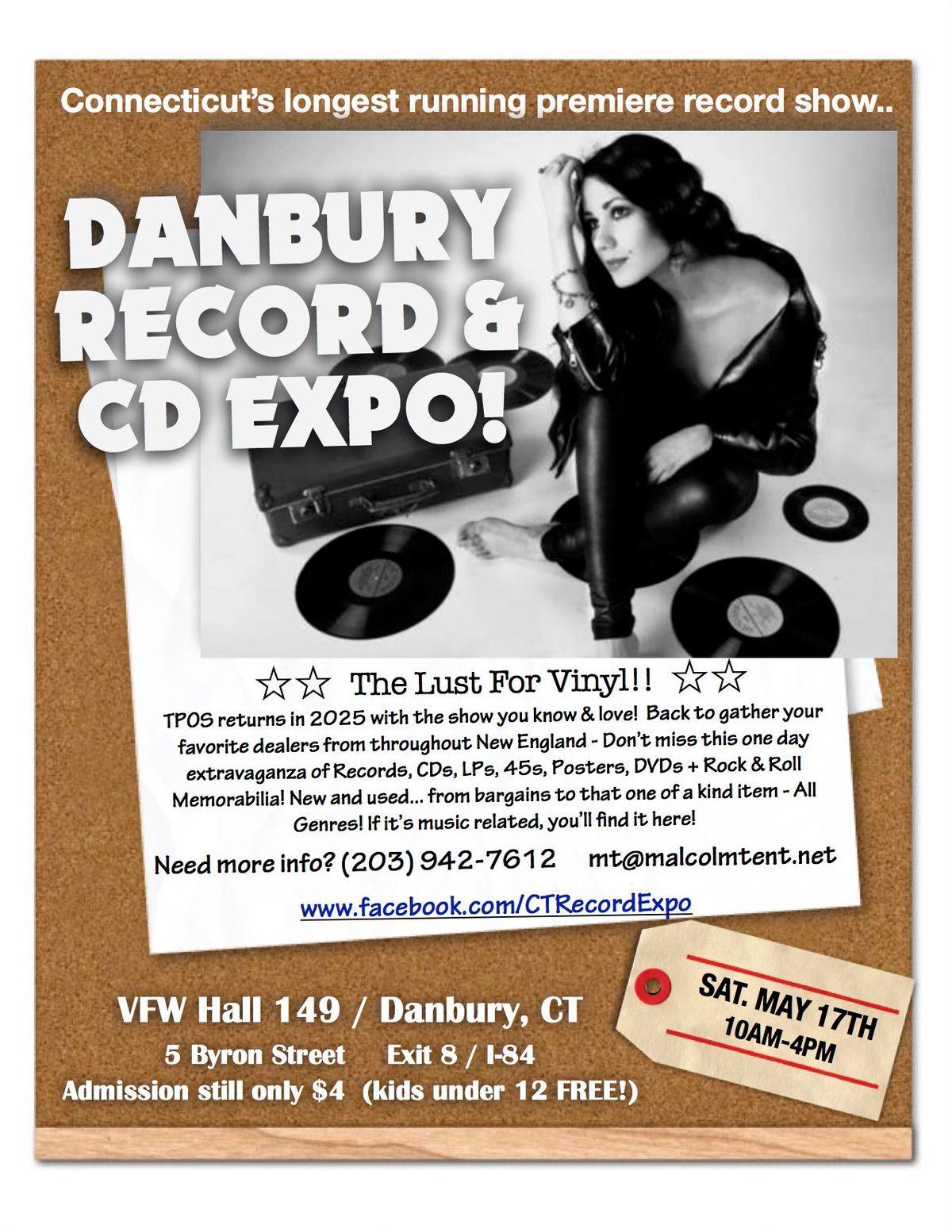 Danbury Record & CD Expo!