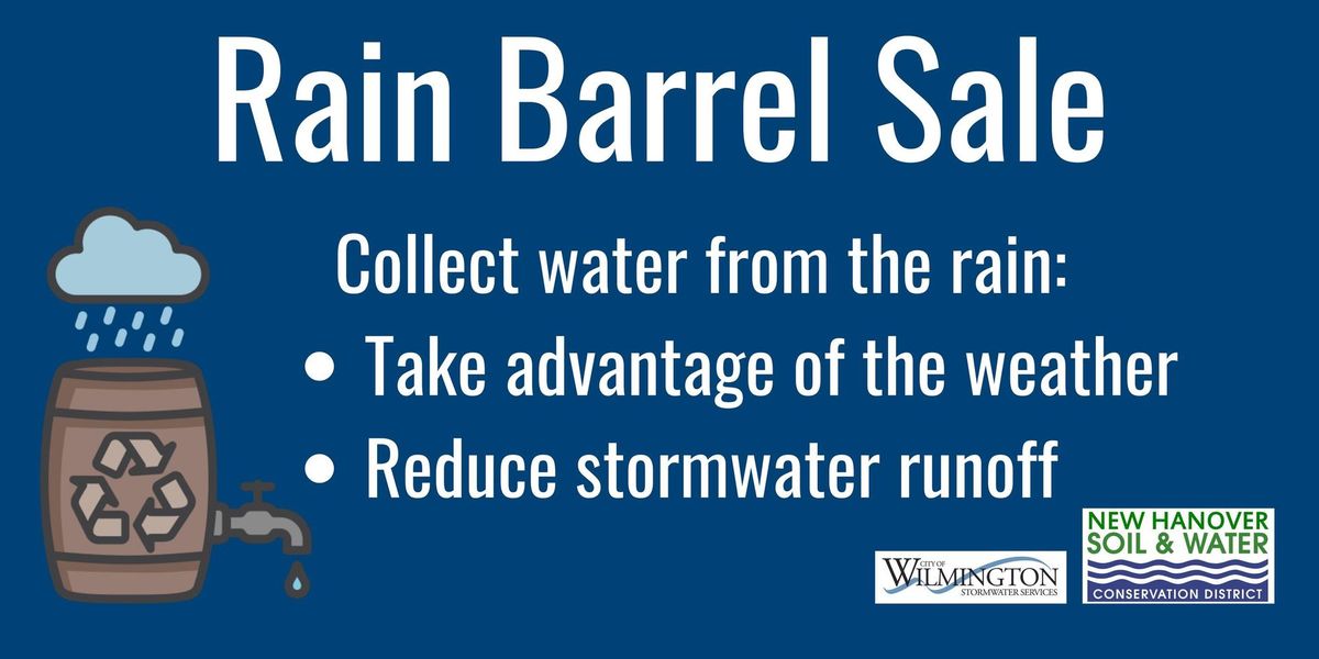 Second Thursday Rain Barrel Sale