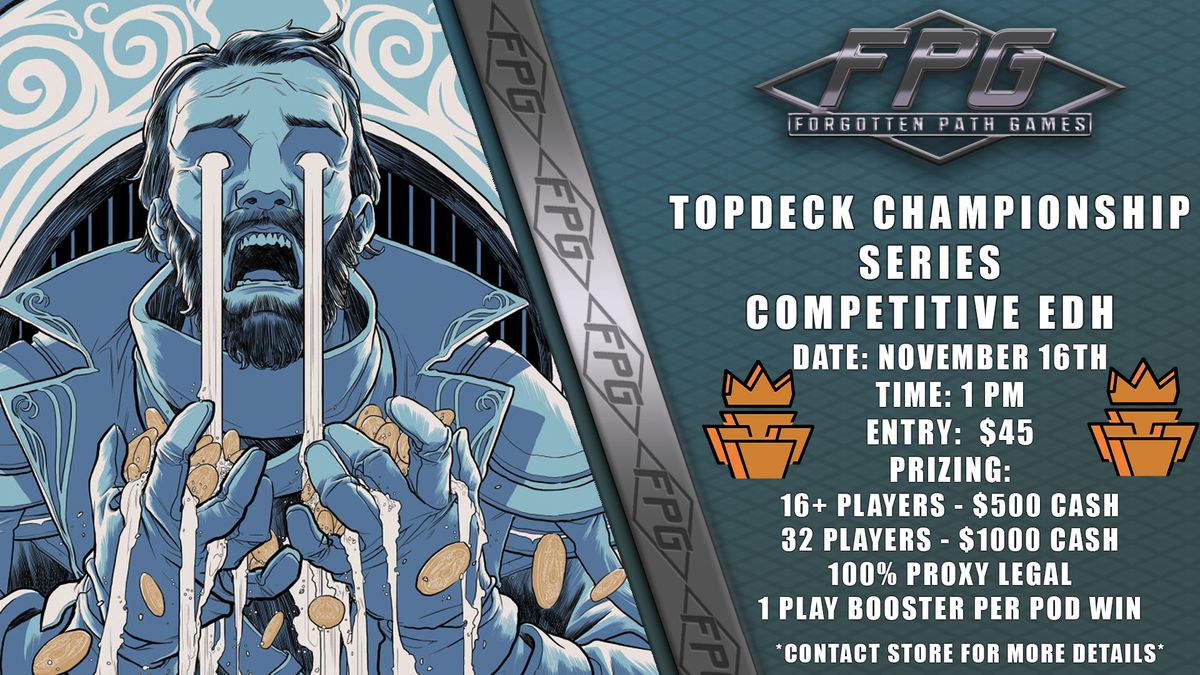 MTG Topdeck Championship Series cEDH