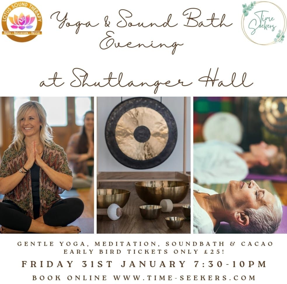 Yoga & Sound Bath Evening 