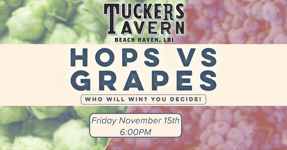 9th Annual Hops vs Grapes Dinner