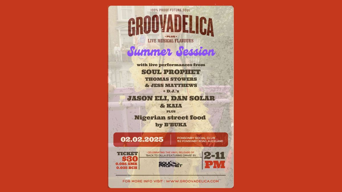 Groovadelica Summer Day Session 