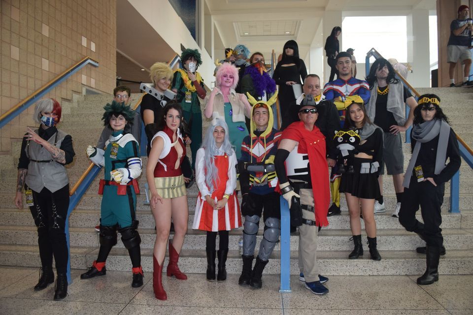 My Hero Academia Group photoshoot @ Metrocon 2023