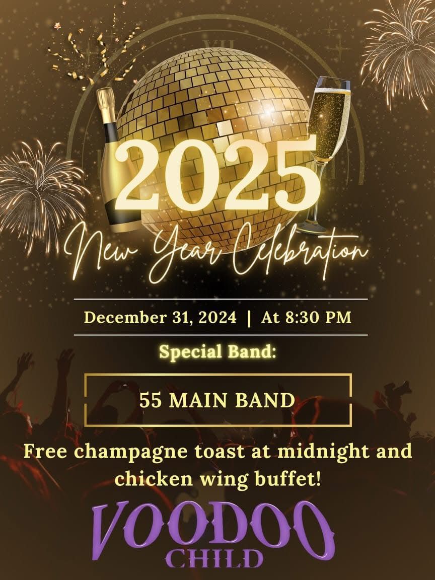 55 Main Rocks in the New Year at The Voodoo Child Bar!\ud83d\ude03\ud83c\udf8a\ud83c\udf89\ud83c\udf88\ud83c\udfba\ud83e\ude87\ud83e\ude97\ud83e\udd41\ud83c\udfb8\ud83c\udfb9\ud83e\ude98\ud83c\udfb7\ud83c\udfa4