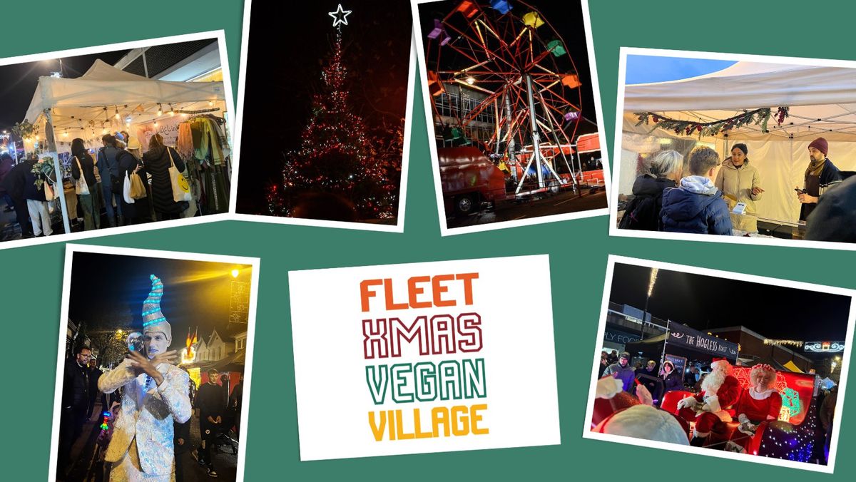 Fleet Christmas Vegan Village 2024