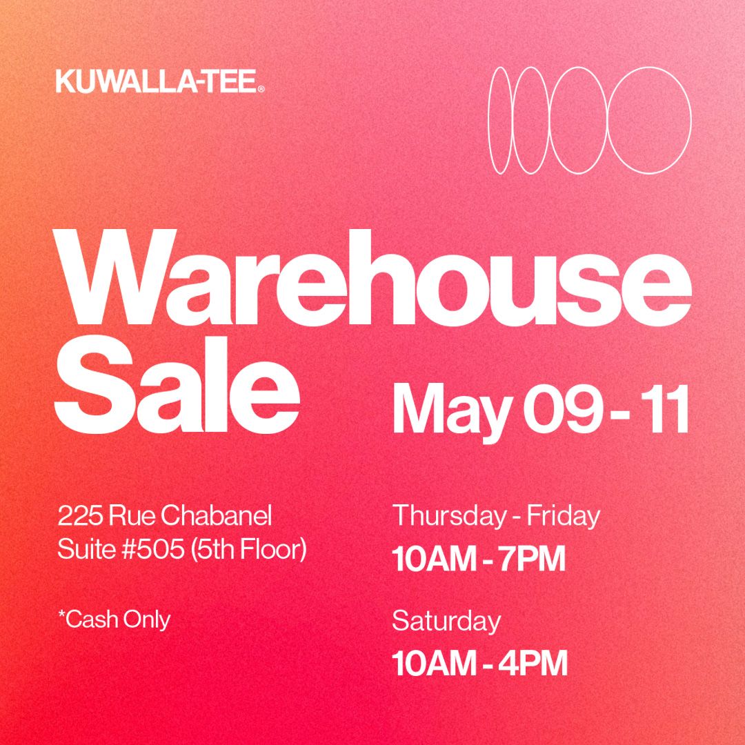KUWALLA-TEE SS24 Warehouse Sale