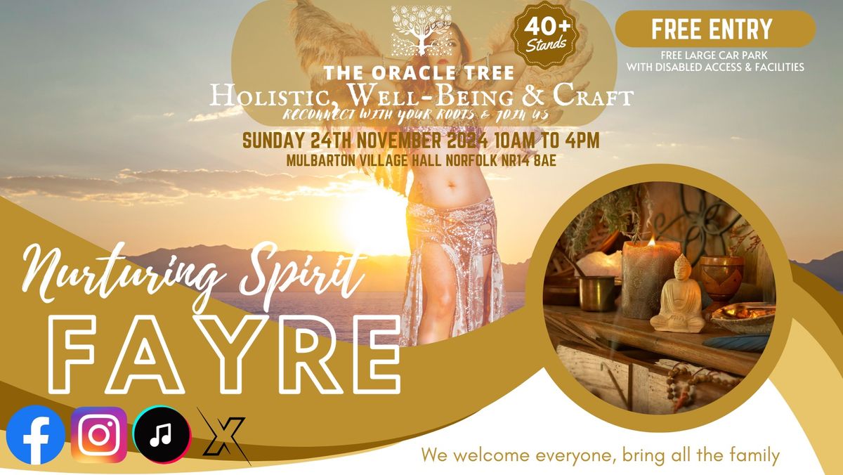 The Oracle Tree Nurturing Spirit Fayre - Free Entry