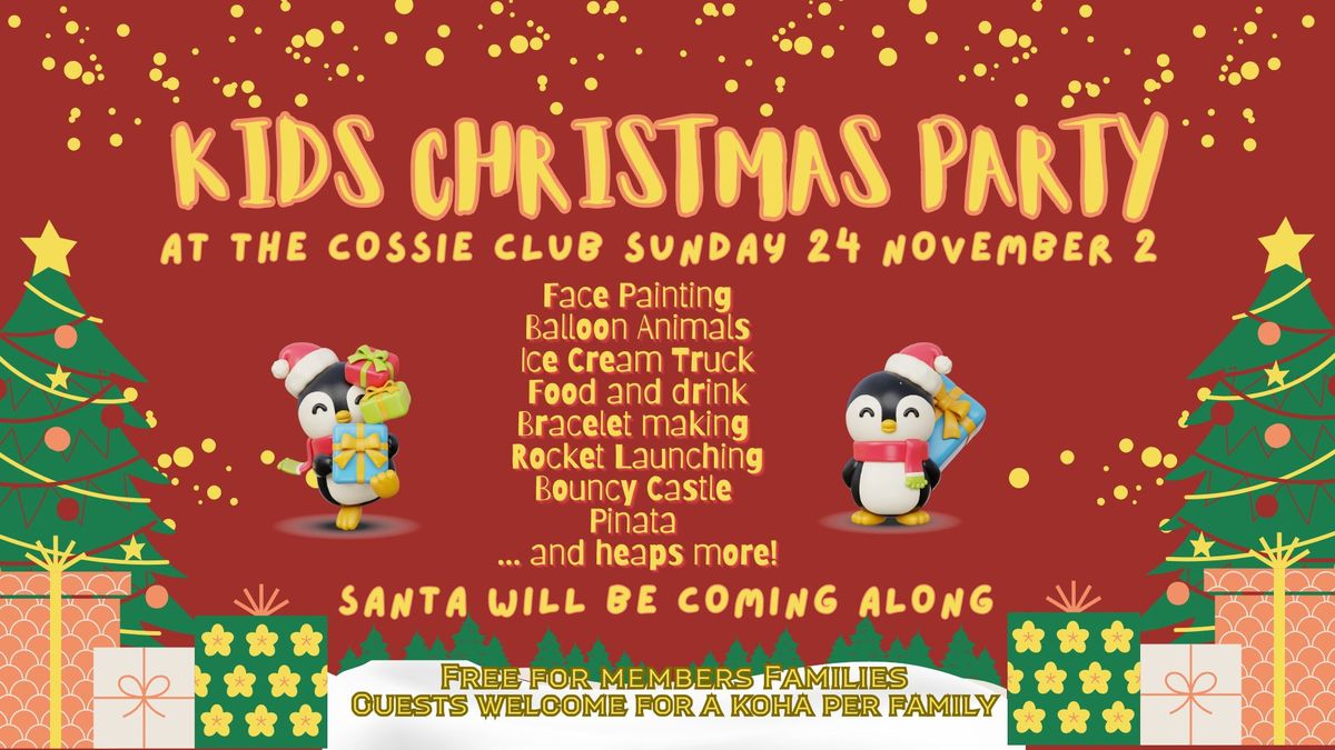 Cossie Kids Christmas Party