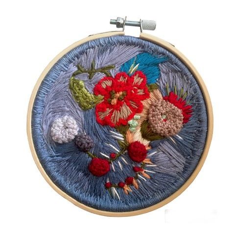 Thelma van Rensburg: Intuitive embroidery, nature and nurture