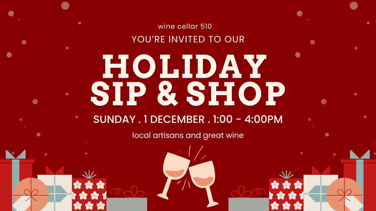 Holiday Sip & Shop