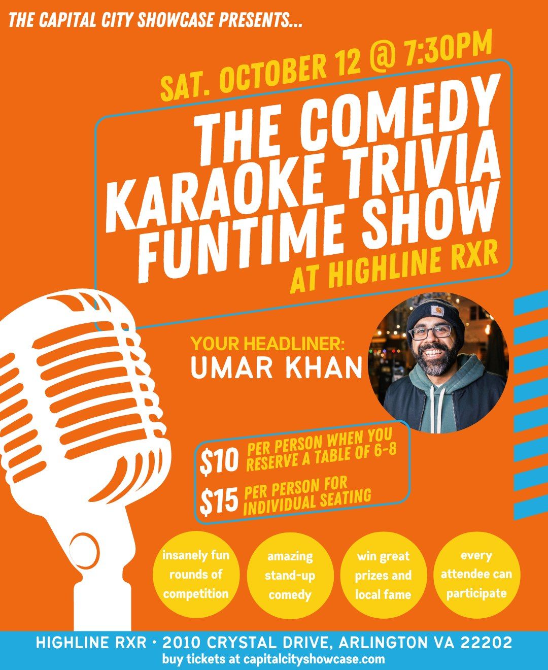 The Comedy Karaoke Trivia Funtime Show with Haywood Turnipseed Jr.