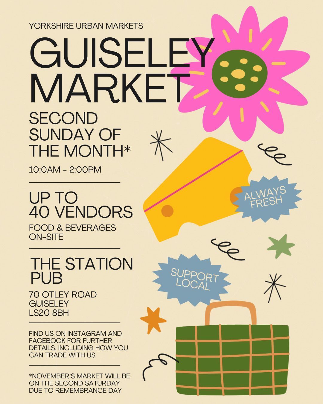 Yorkshire Urban Markets at The Station Pub