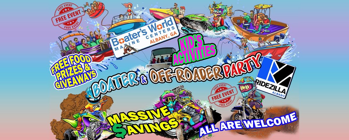 BOATER & OFF-ROADER PARTY -Nov 8, 9 &10 