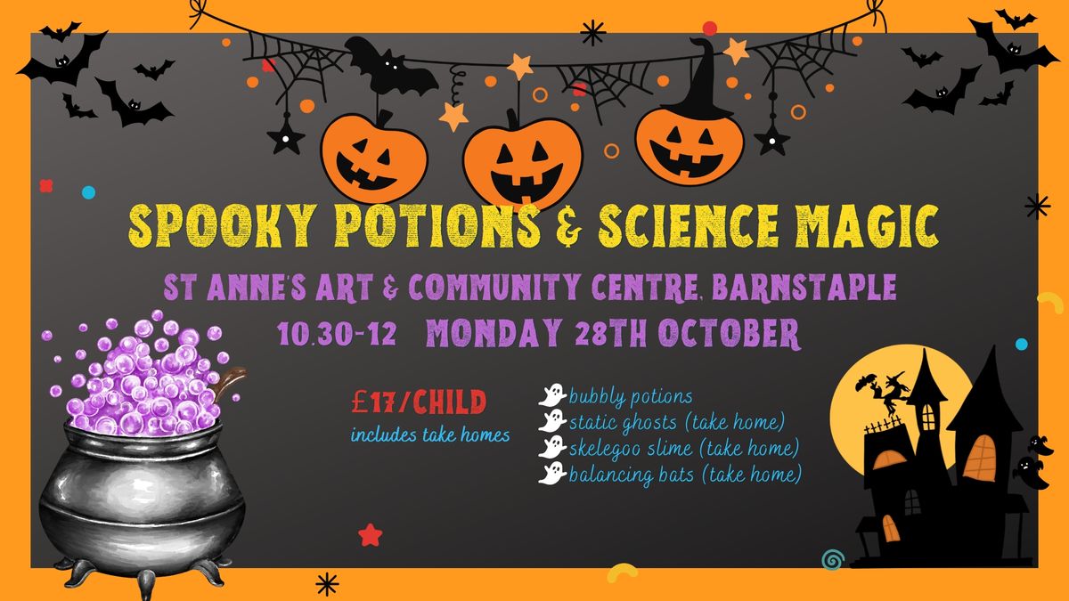 Spooky Potions & Science Magic - BARNSTAPLE