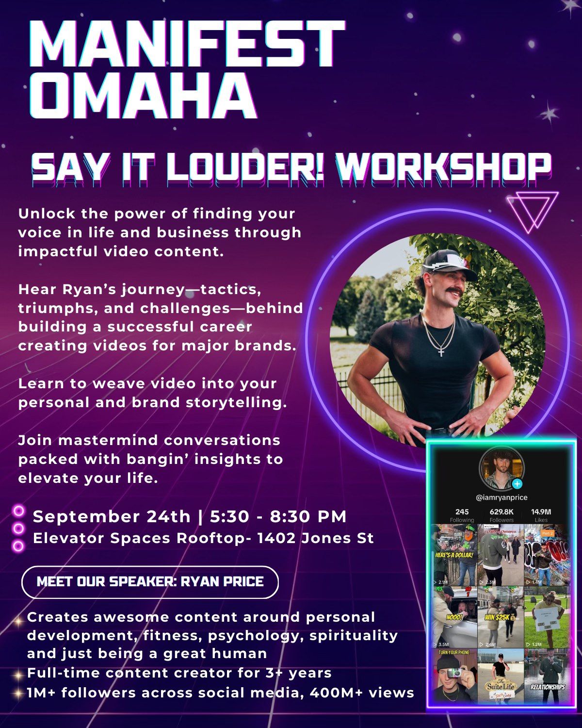 Manifest Omaha: Say it Louder Workshop