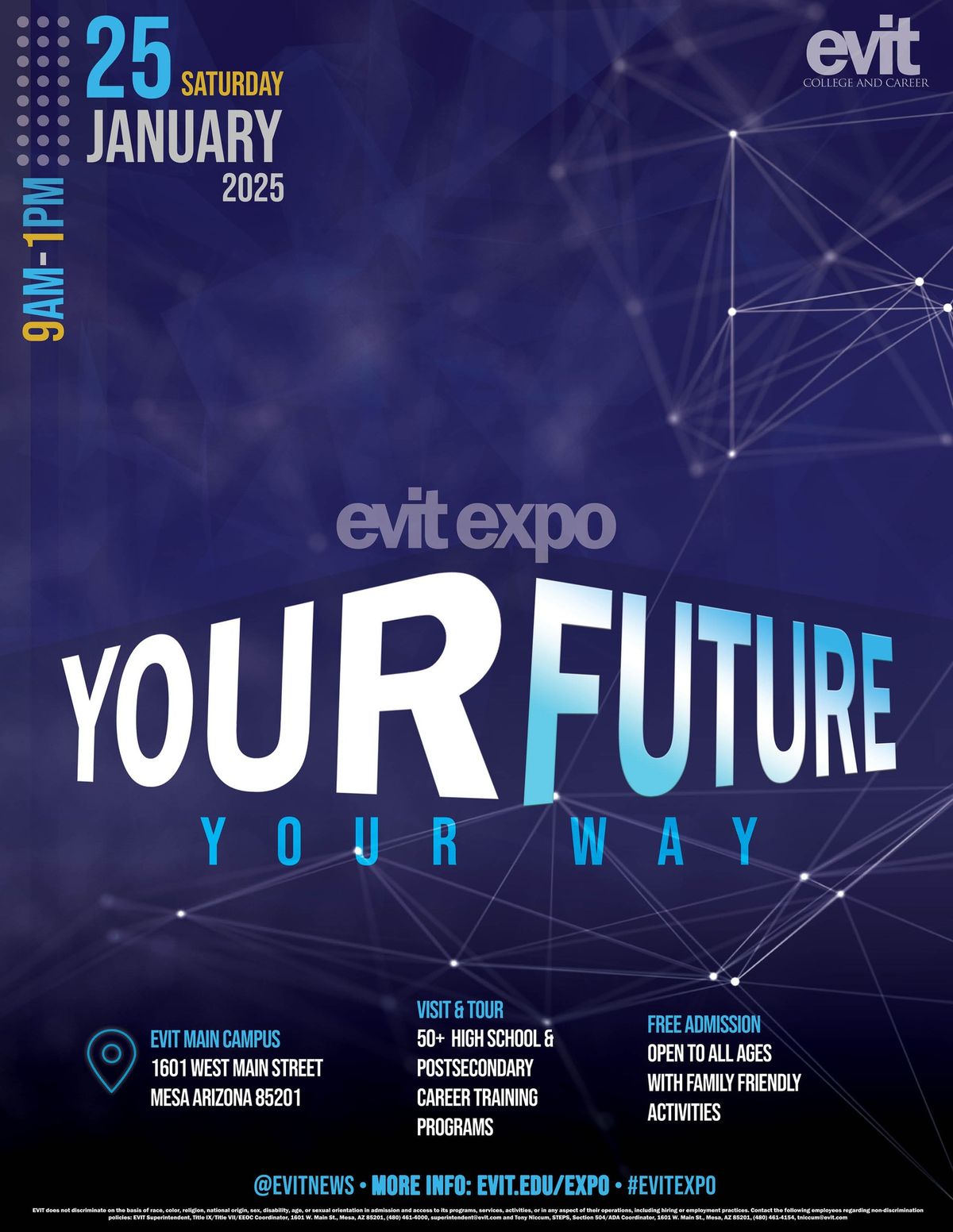 EVIT Expo 2025 - Your Future. Your Way. (Main Campus)