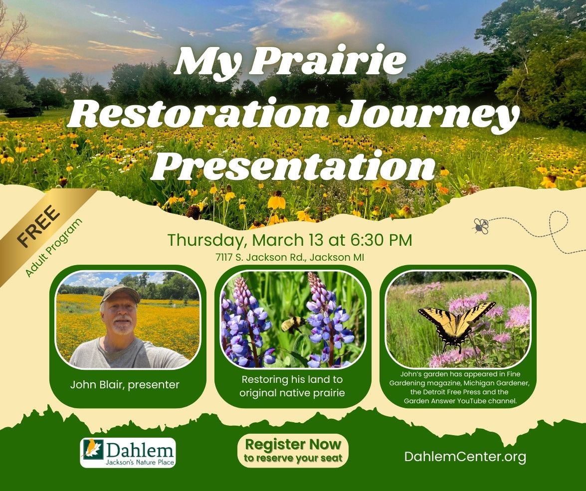 My Prairie Restoration Journey presentation