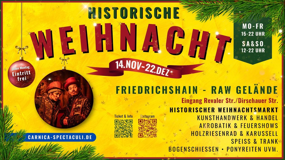 Historische Weihnacht Friedrichshain (Weihnachtsmarkt)