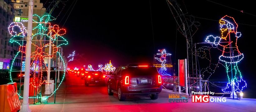 BayPort Credit Union Holiday Lights at the Beach