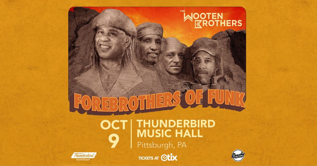 Drusky Entertainment Presents: Victor Wooten & The Wooten Brothers in Pittsburgh, PA (10\/9\/24)