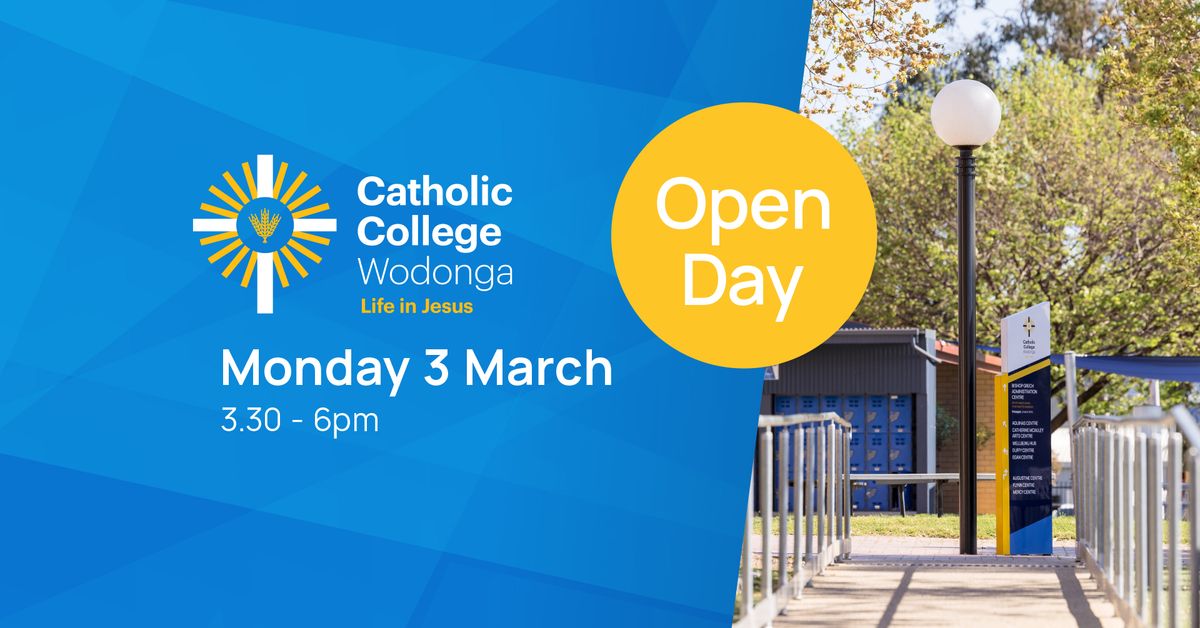 Catholic College Wodonga Open Day