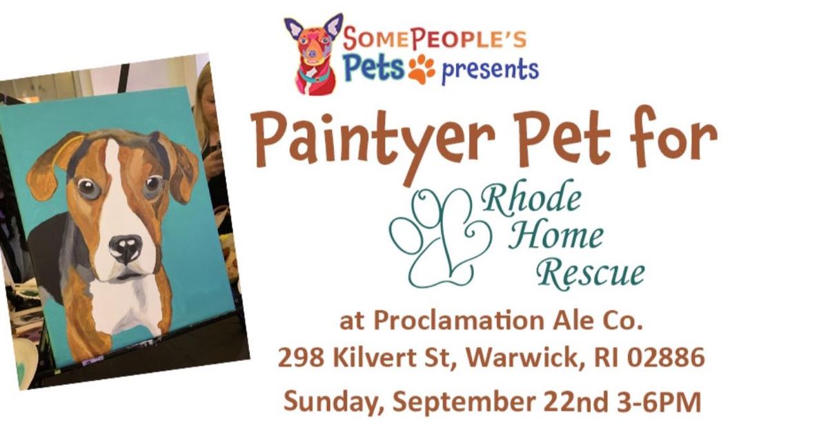 Paintyer Pet for Rhode Home Rescue