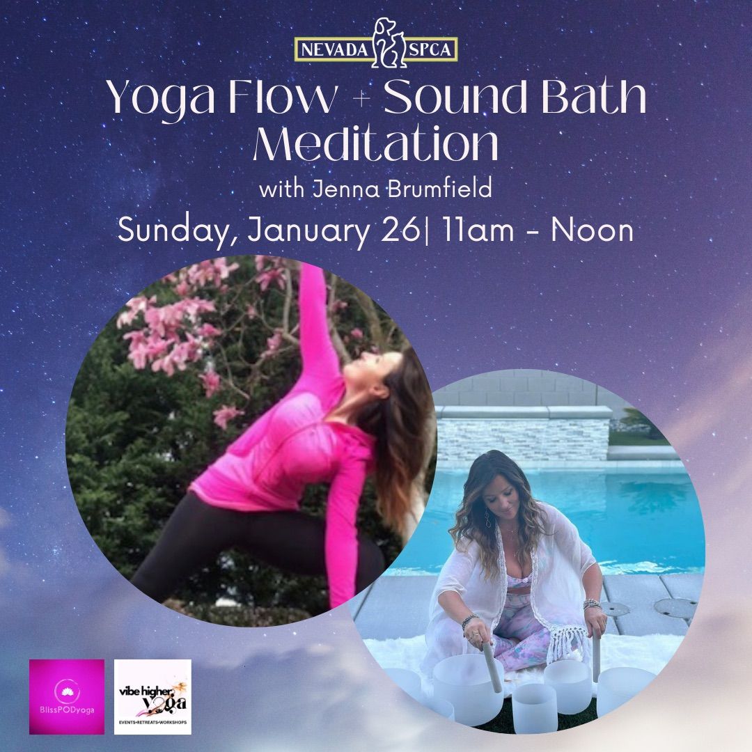 Yoga Flow + Sound Bath Meditation