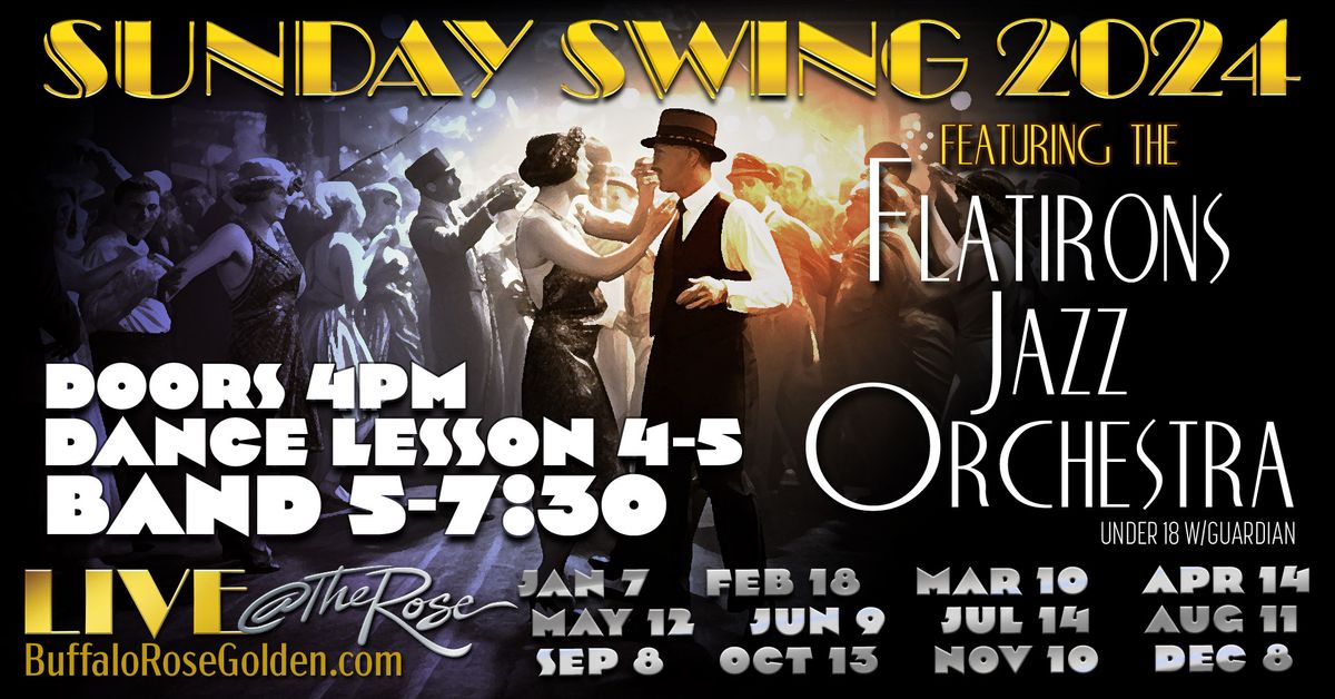 Sunday Swing with the Flatirons Jazz Orchestra