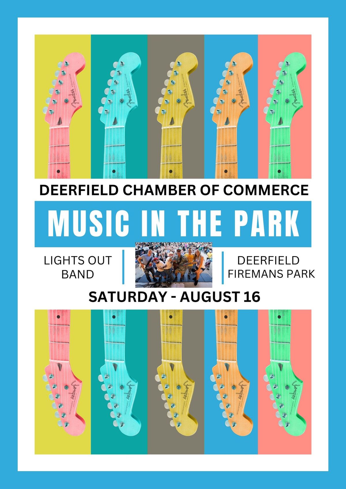 Deerfield Music in the Park | Lights Out Band