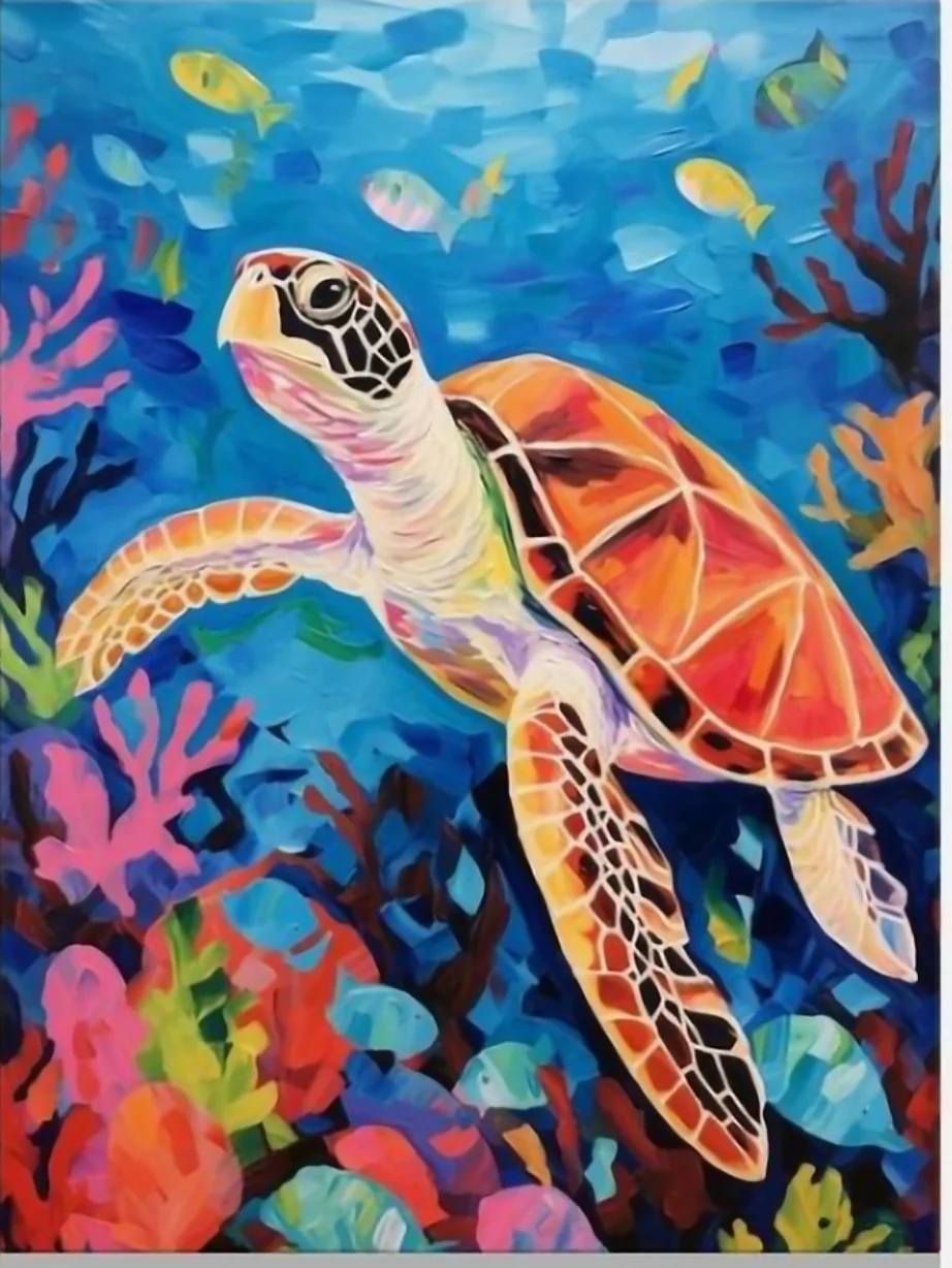 The Aquatic Sea Turtle  (Summerville)