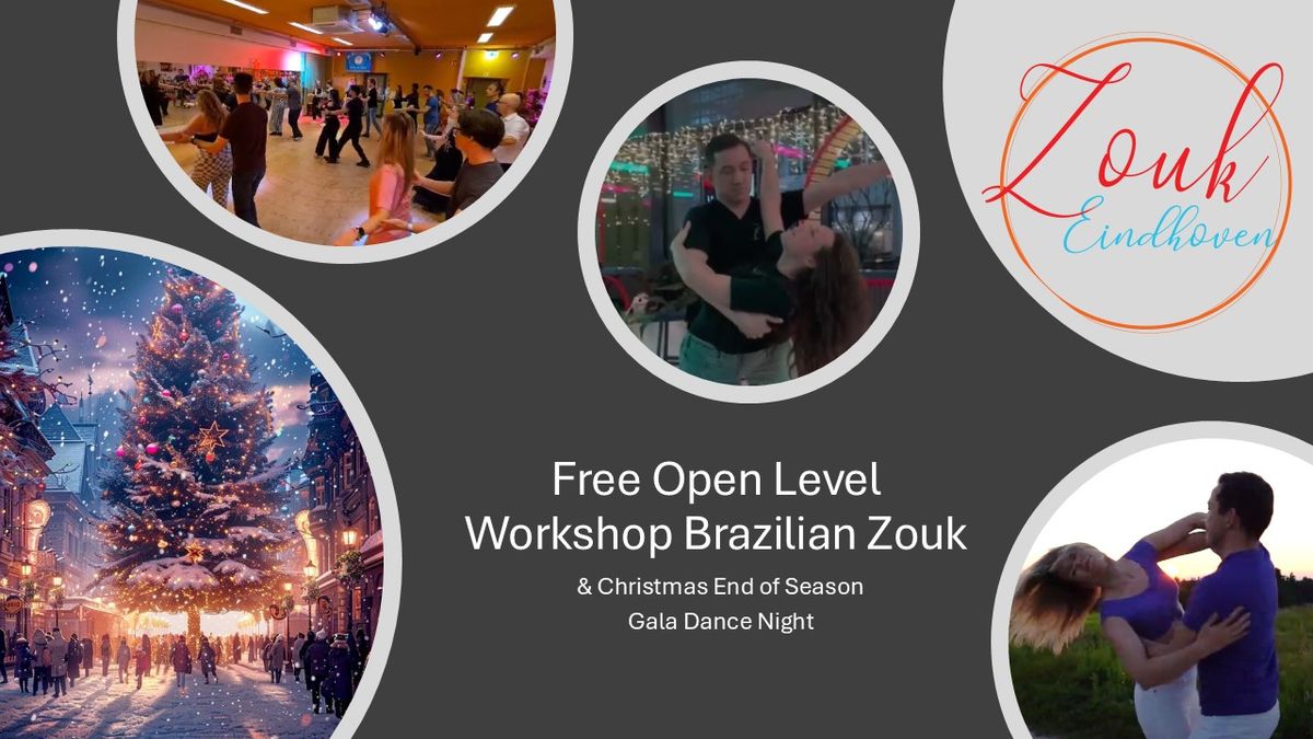 Free Open Level Workshop Brazilian Zouk (& Christmas Social) 