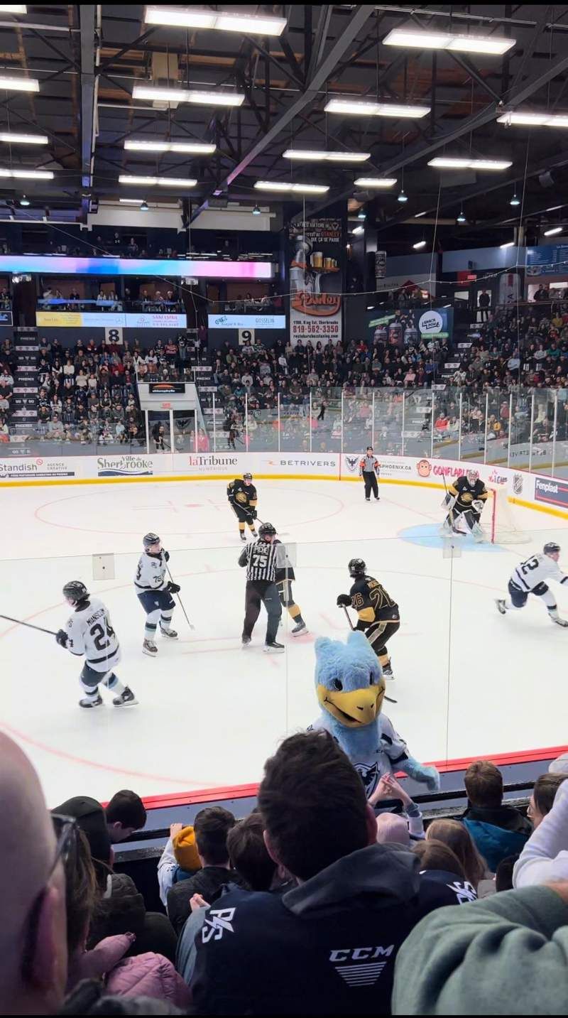 Charlottetown Islanders at Sherbrooke Phoenix at Palais des Sports Leopold Drolet