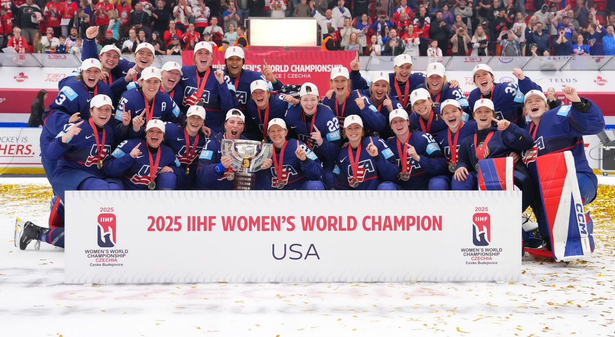 United States vs Czechia - IIHF U18 Womens World Hockey Championship at Membertou Sport and Wellness Centre
