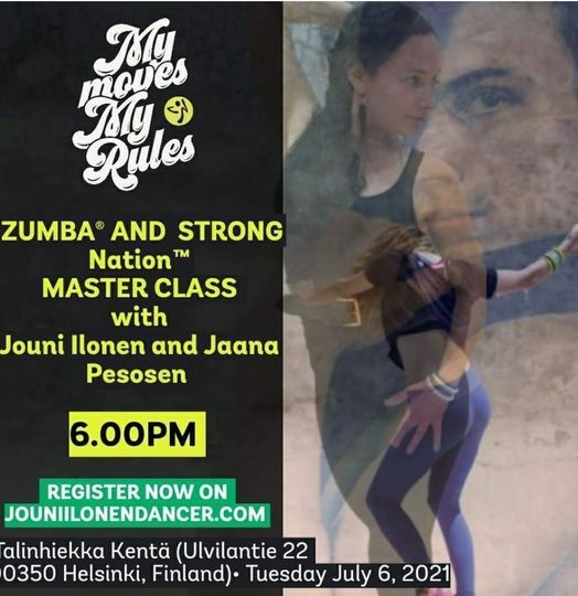 Zumba\u00ae & STRONG Nation\u2122 OUTDOOR MASTER CLASS with Jouni & Jaana