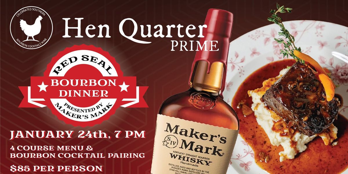 Red Seal Bourbon Dinner