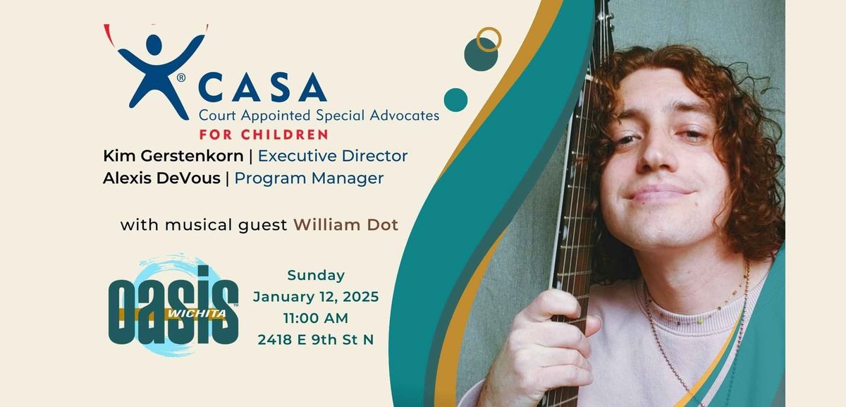 CASA of Sedgwick County | Musician: William Dot