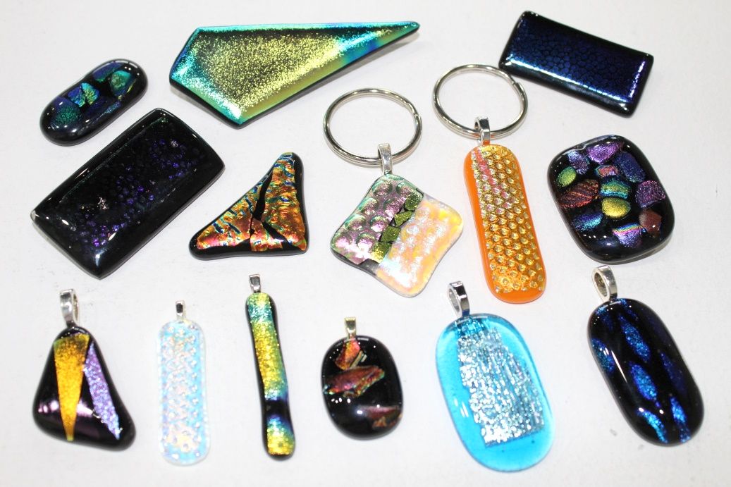 Make it! Fused Dichroic Pendants or Keychains (October 12)